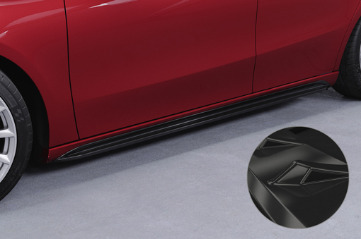 Sideskirts passend voor Mercedes Benz A-Klasse (W177)