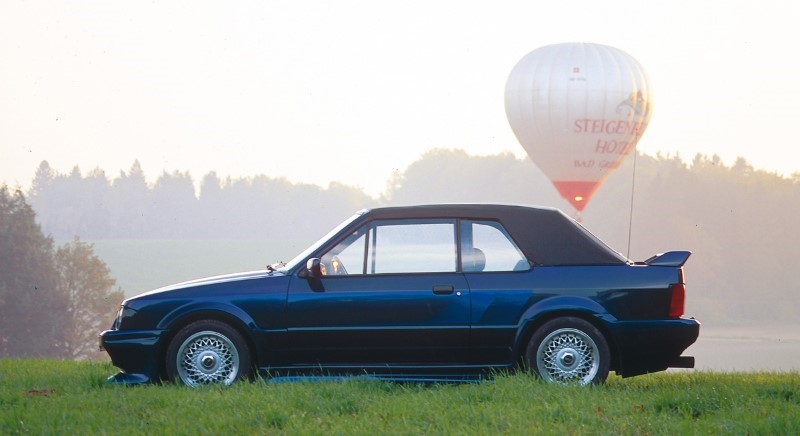 Achterbumper Ford Escort 3+4 Bredereversie l Polyester Rieger