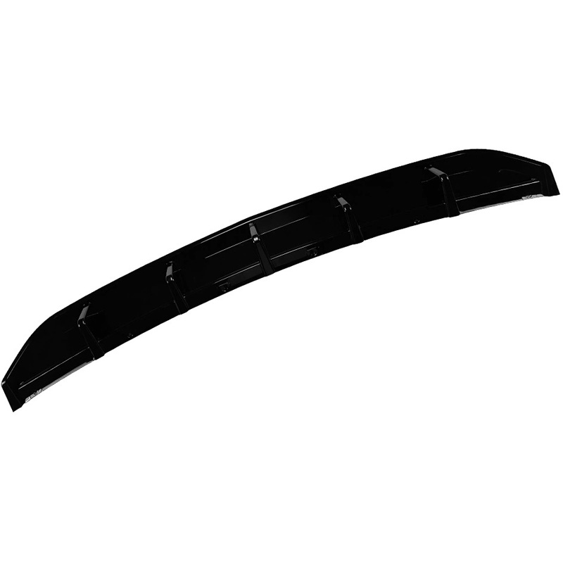 Achterbumperskirt (Blades/Diffuser)  Volkswagen Up! 2011-2016 excl. Facelift (Glanzend Zwart ABS)