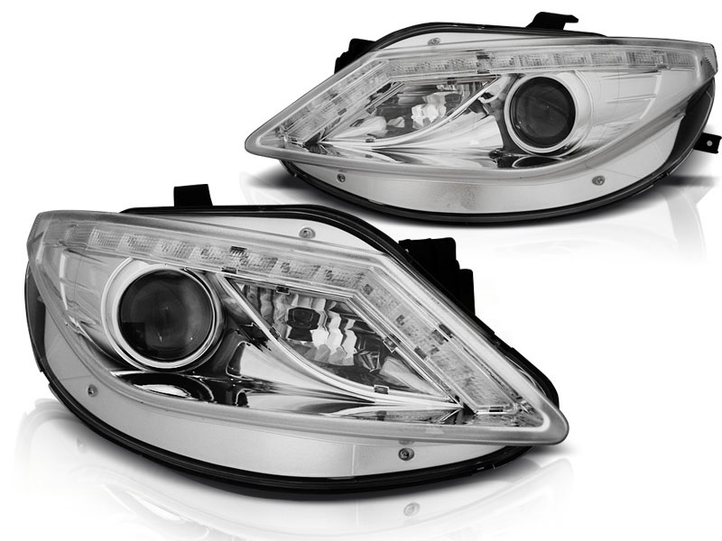 Koplampen passend voor Seat IBIZA 6J 08-12 LED Chroom