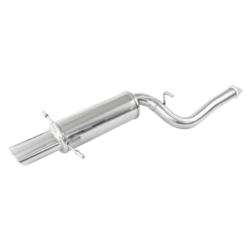 100% RVS Sportuitlaat  Subaru Impreza 4WD 2.0 WRX 2001- 120x80mm