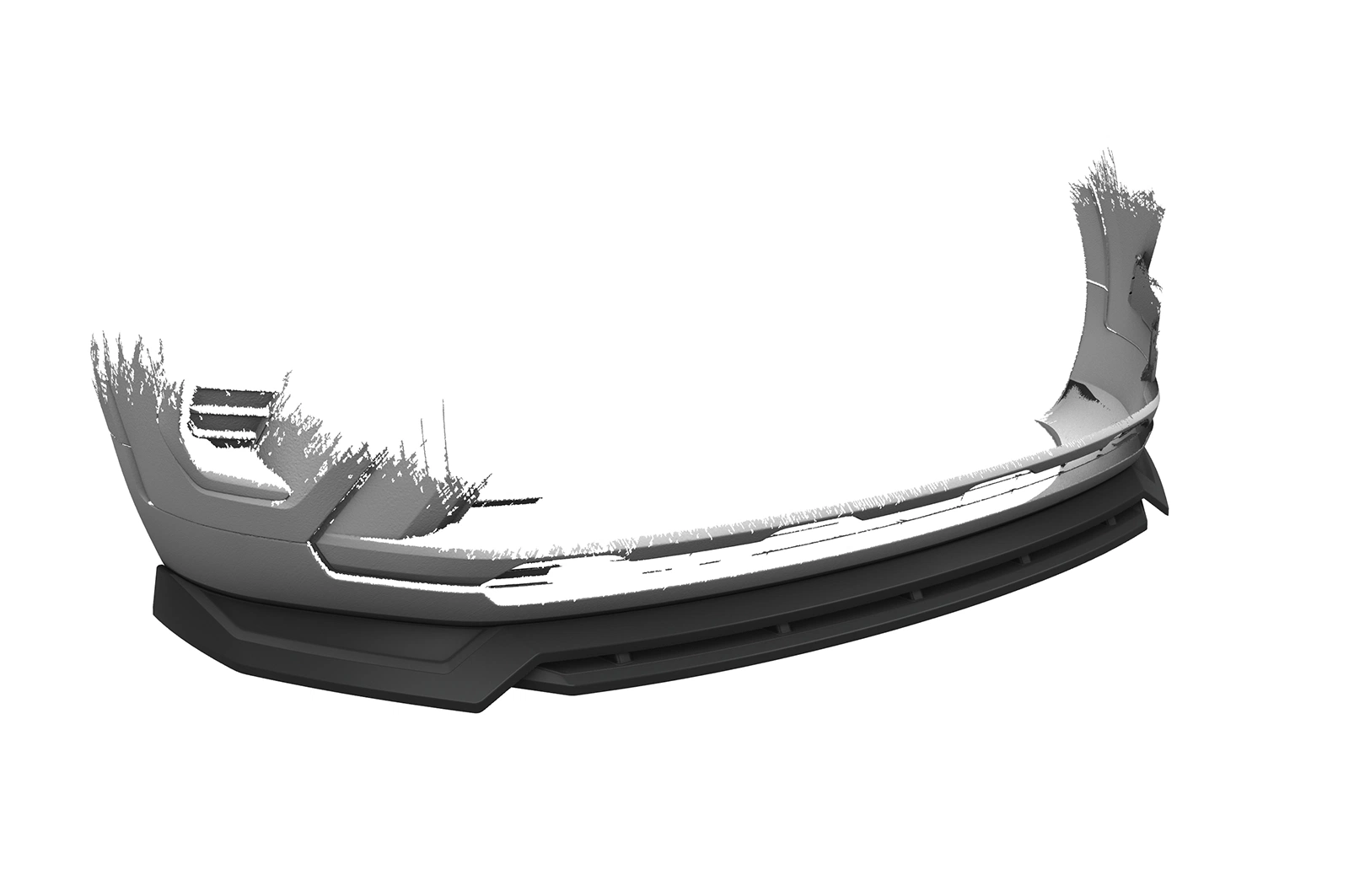 Voorspoiler Opel Crossland Glans Zwart (2020–) CSR