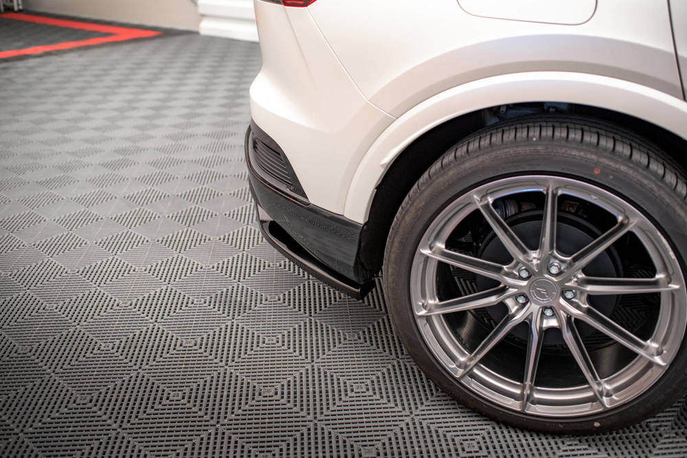 Diffuser passend voor Audi Q4 E-Tron sportback S-line Maxton Glans Zwart