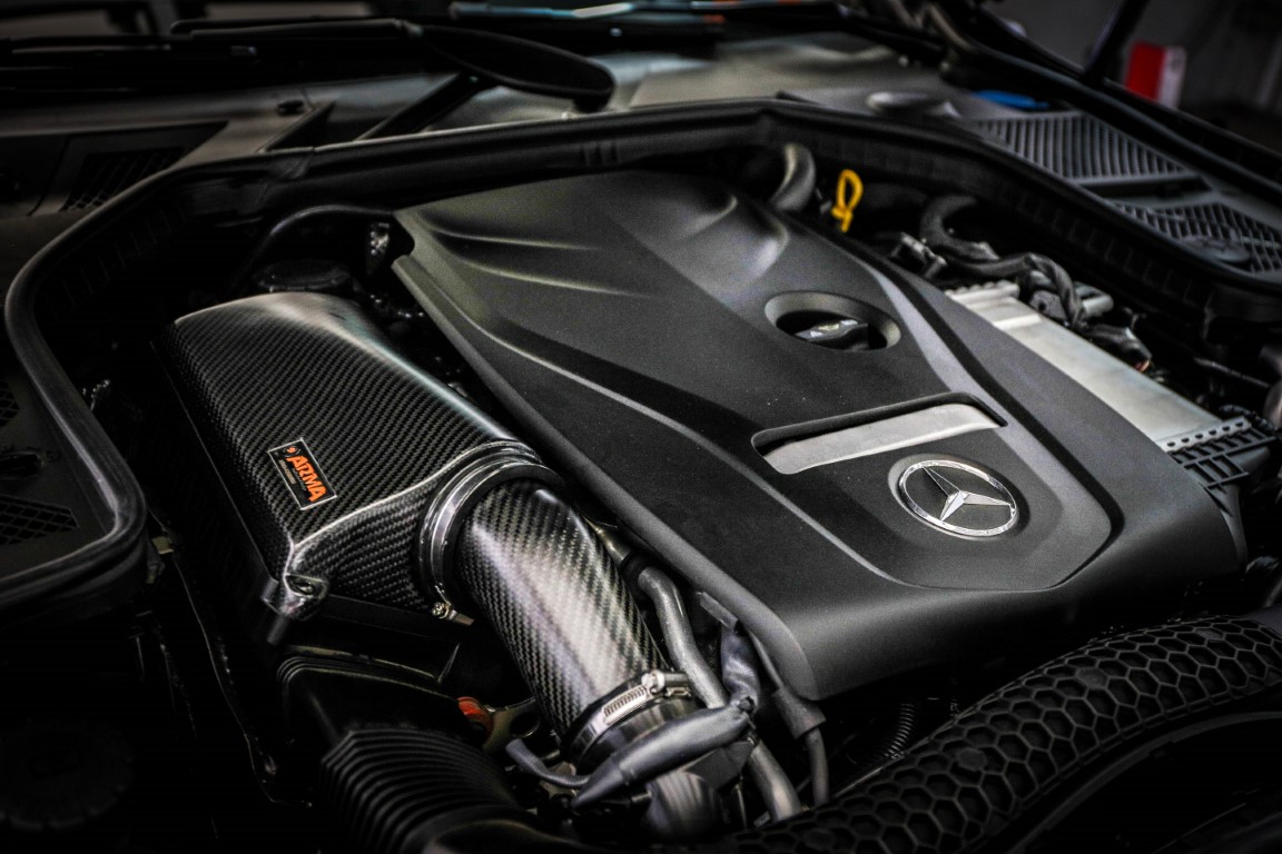 Mercedes W205 C250 W213 E200 Armaspeed CARBON Air intake Gloss