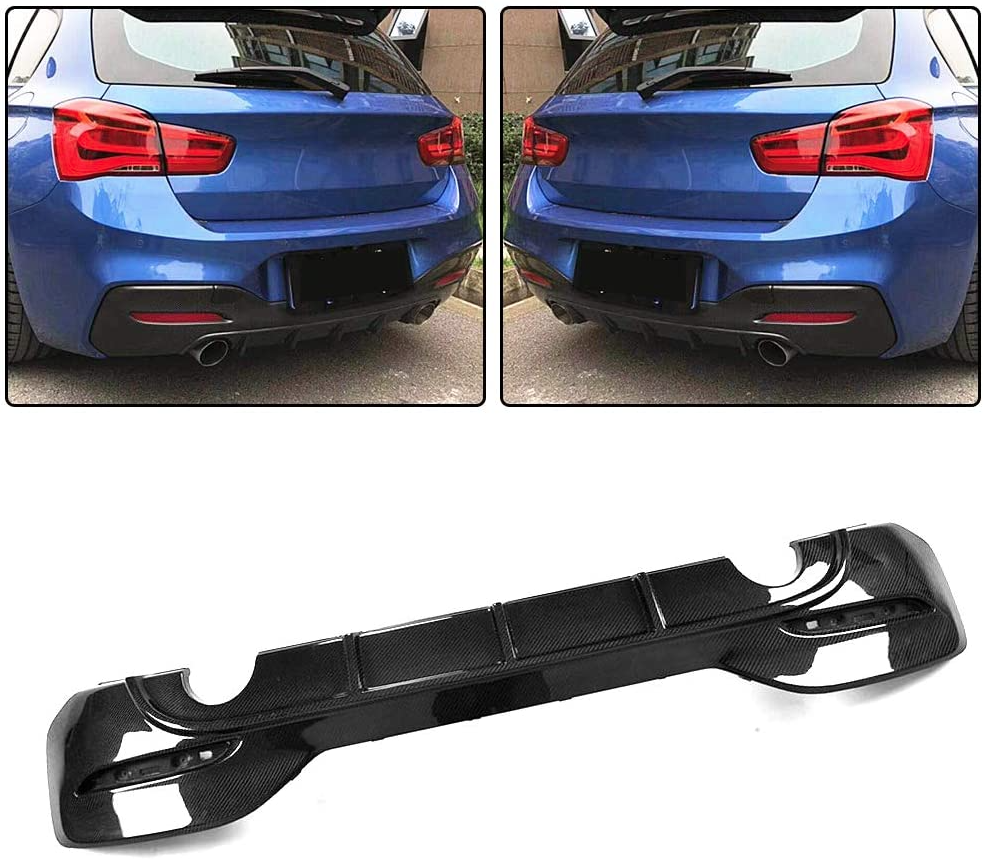Carbon Diffuser passend voor BMW 1 Serie F20 / F21 Facelift M-Pakket