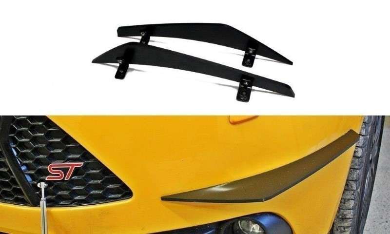 Canards (Voorbumper Vleugels) Ford Focus ST Mk3