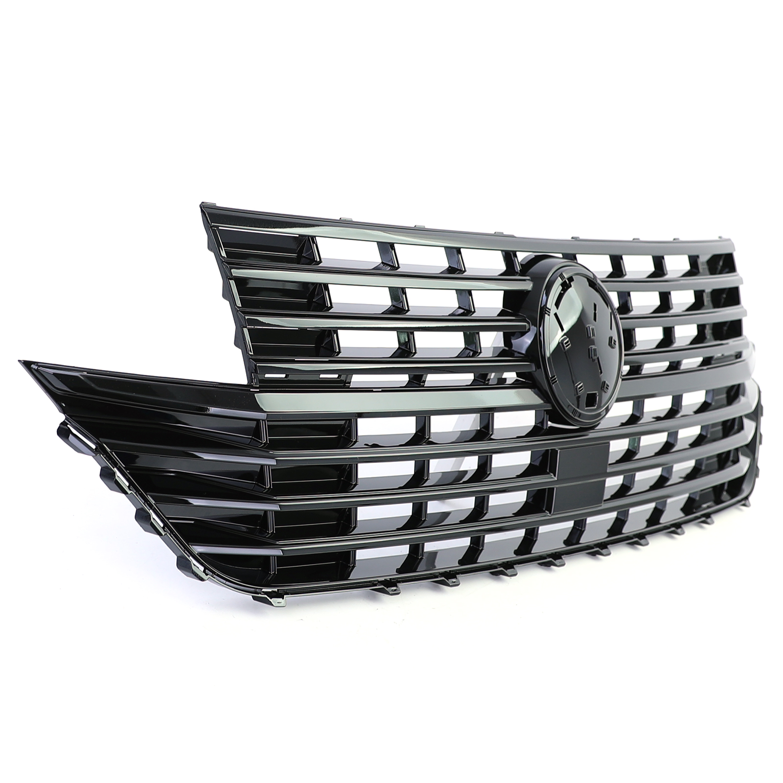 Grill passend voor VW T6.1 Bus Multivan Facelift 19-23 Glans Zwart