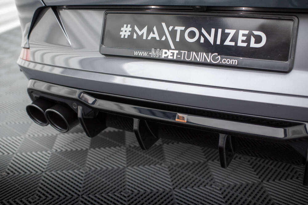 Diffuser passend voor Cupra Formentor Maxton Glans Zwart met Sierstukken