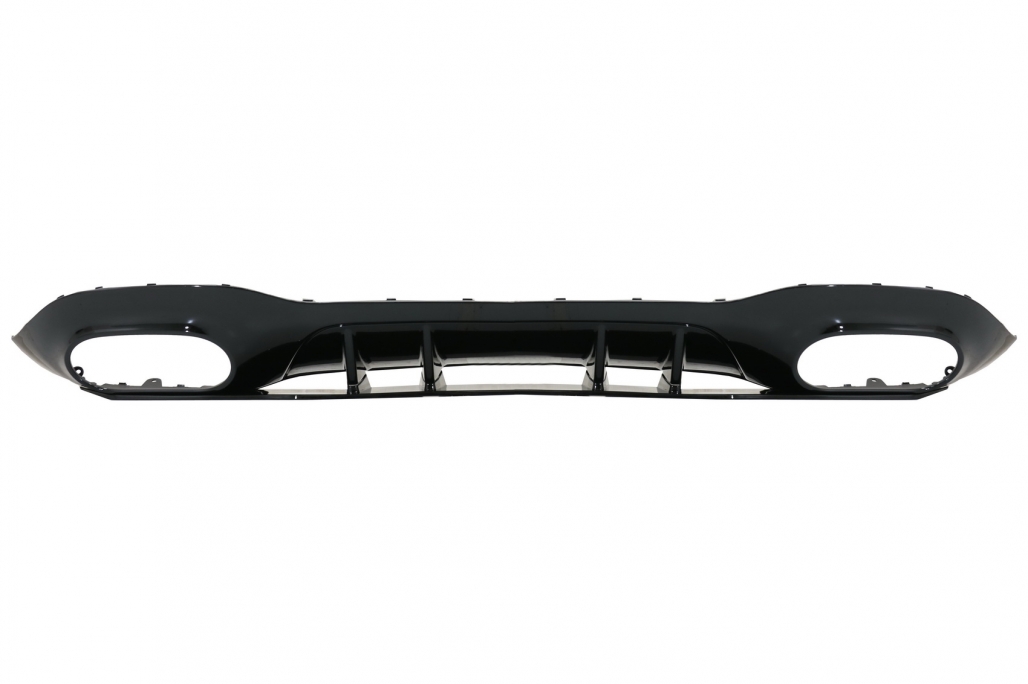 Diffuser passend voor Mercedes A klasse W177 A35 Look Chroom Sierstukken