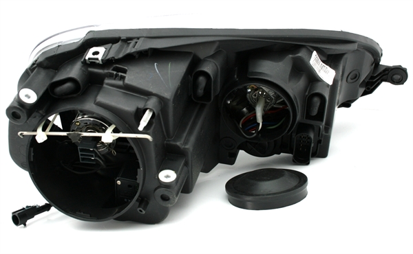 Koplampen passend voor VW Golf V DRL GTI DRL look zwart
