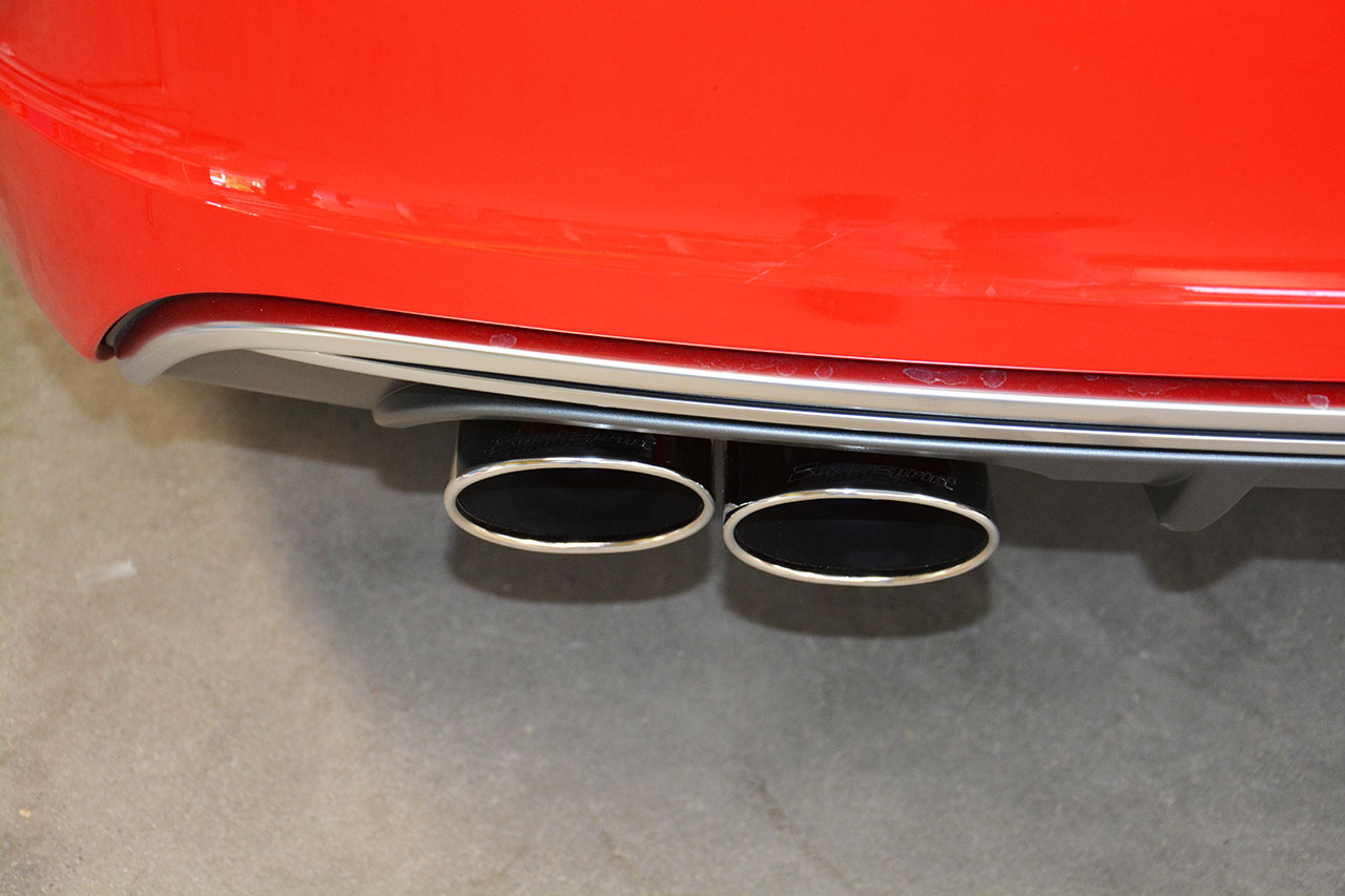 AUDI A3 8V QUATTRO 1.8 TFSi (180 Hp) 2013 -> 2015 Endpipe kit 100x75 Right + 100x75 Left