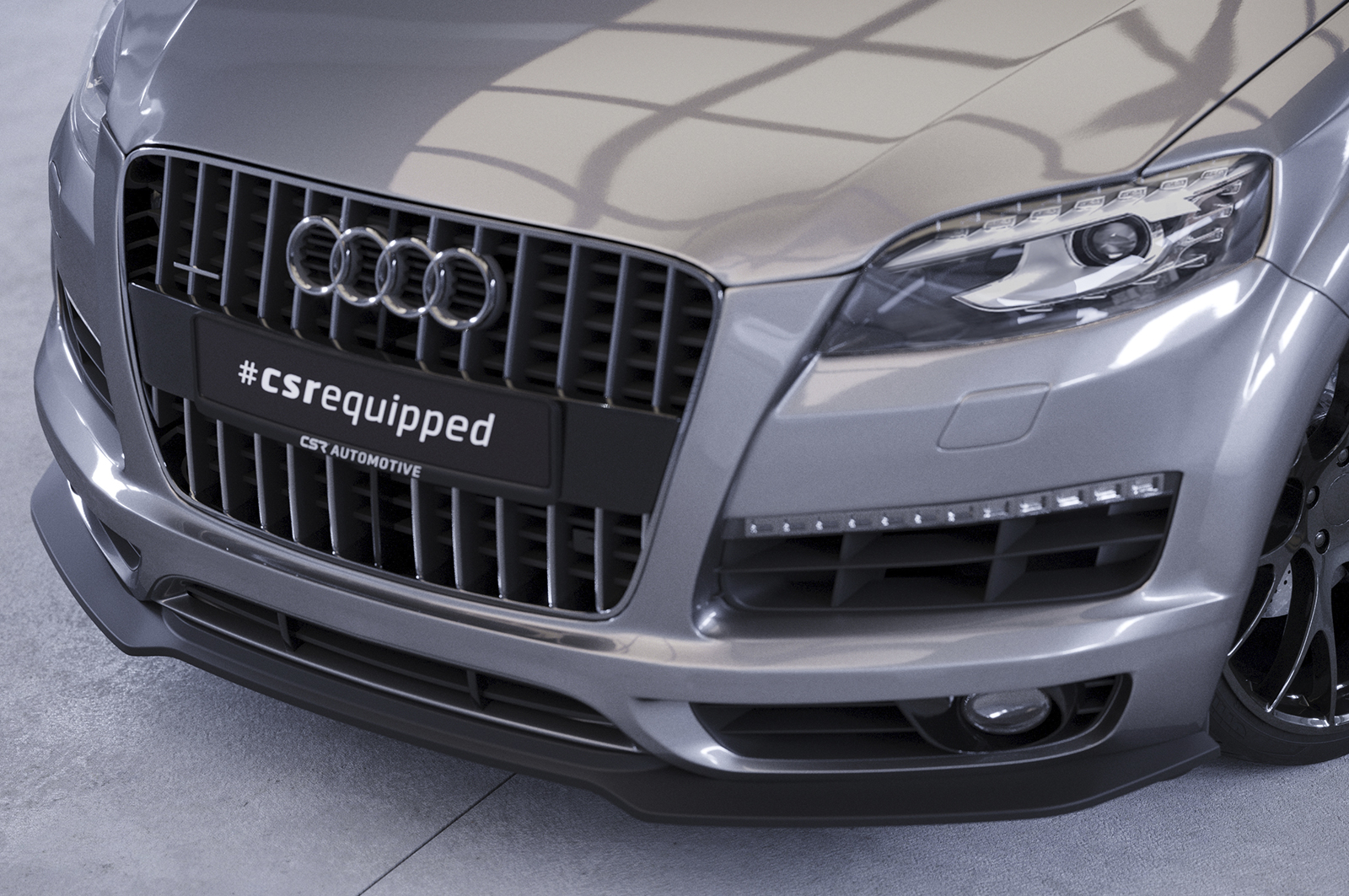 Voorspoiler passend voor Audi Q7 (4L) S-Line CSR