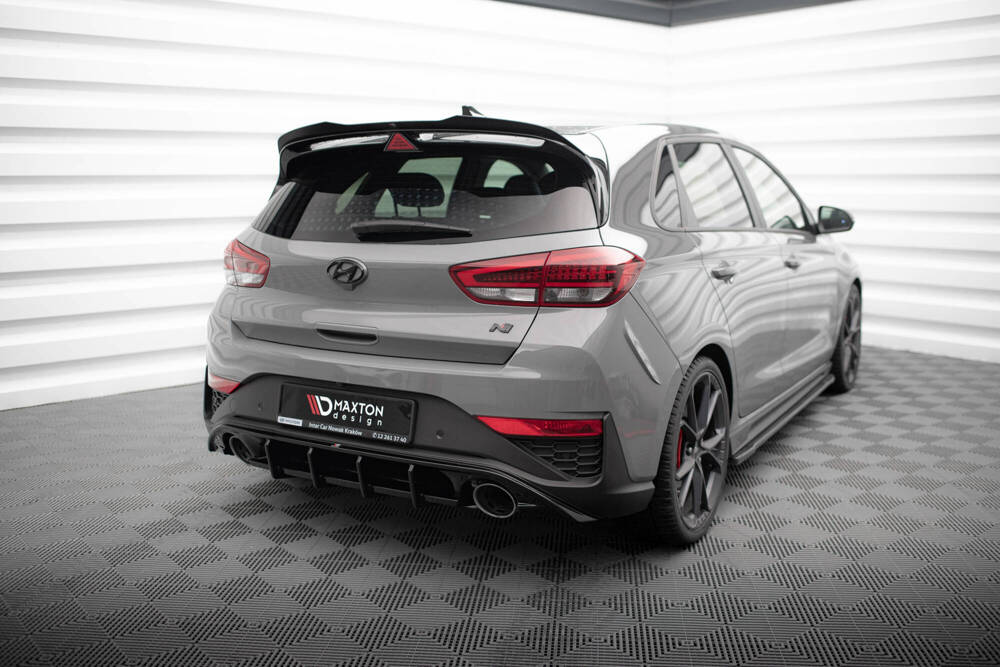 Diffuser Hyundai I30 N Hatchback Mk3 Facelift Glans Zwart