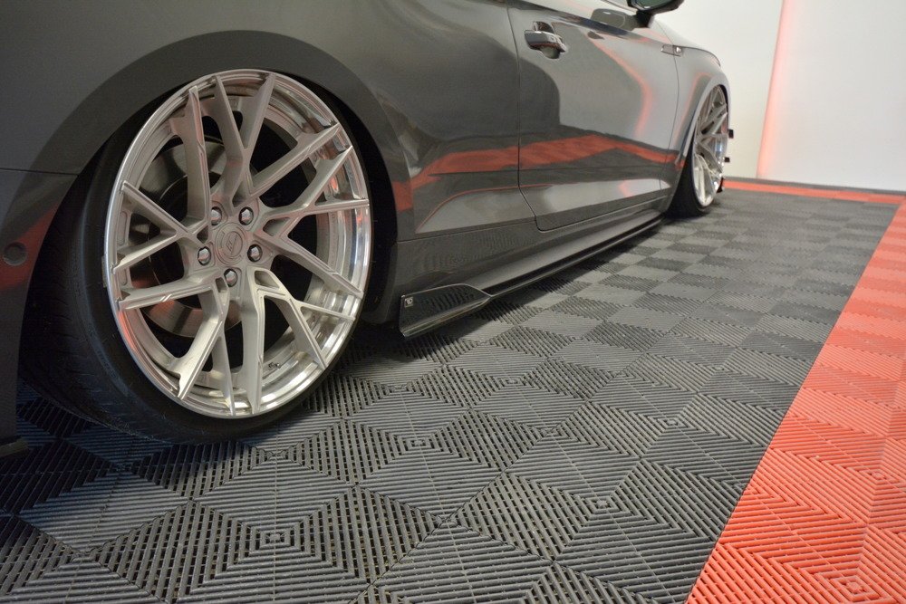 Zijskirts passend voor Audi A5 S Line / S5 Maxton ABS