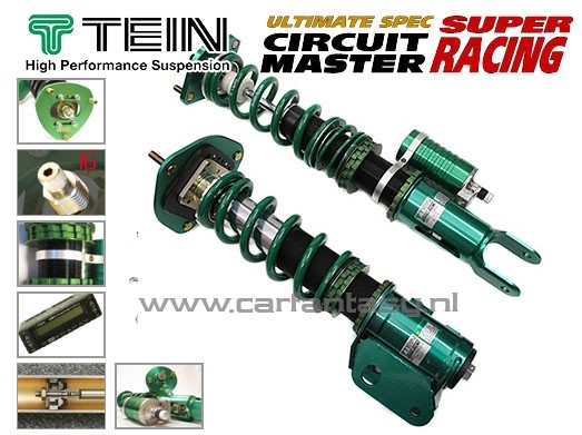 Schroefset MITSUBISHI LANCER EVOLUTION VIII TEIN SUPER RACING