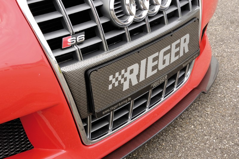 Carbon-Look Spoilerzwaard gevormd voor Voorbumper passend voor Audi A3 8L S3-