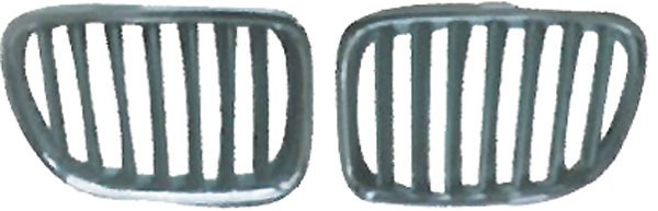 Grill passend voor BMW X1 bj. 2009- Chroom