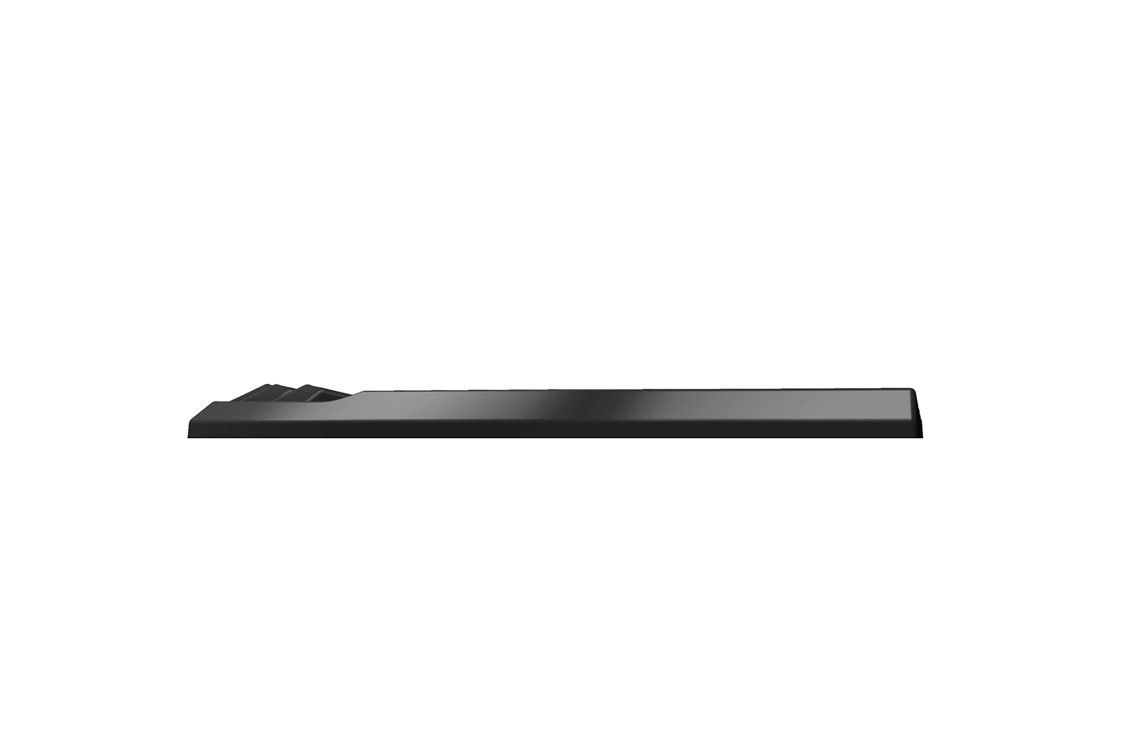 Voorspoiler passend voor VW Polo VI 2G (Typ AW) GTI / R-Line Glans Zwart – 12/2017–