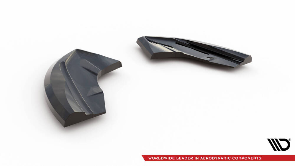 Zij Diffusers Ford Puma ST / ST-Line Glanzend Zwart