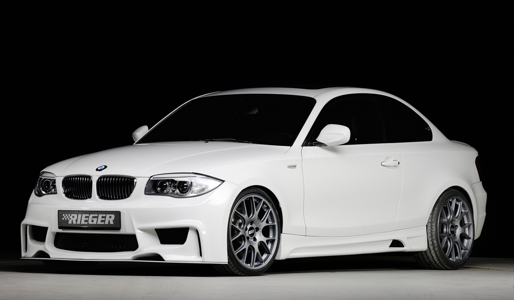 Zijskirts passend voor BMW 1 serie Rieger