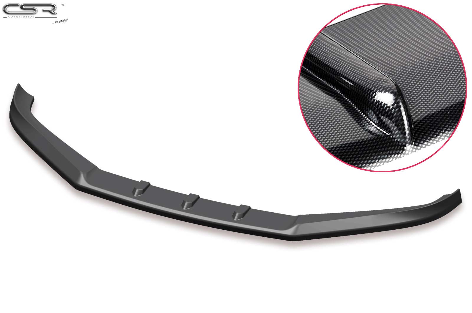 Voorspoiler passend voor VW Tiguan I Carbon Look