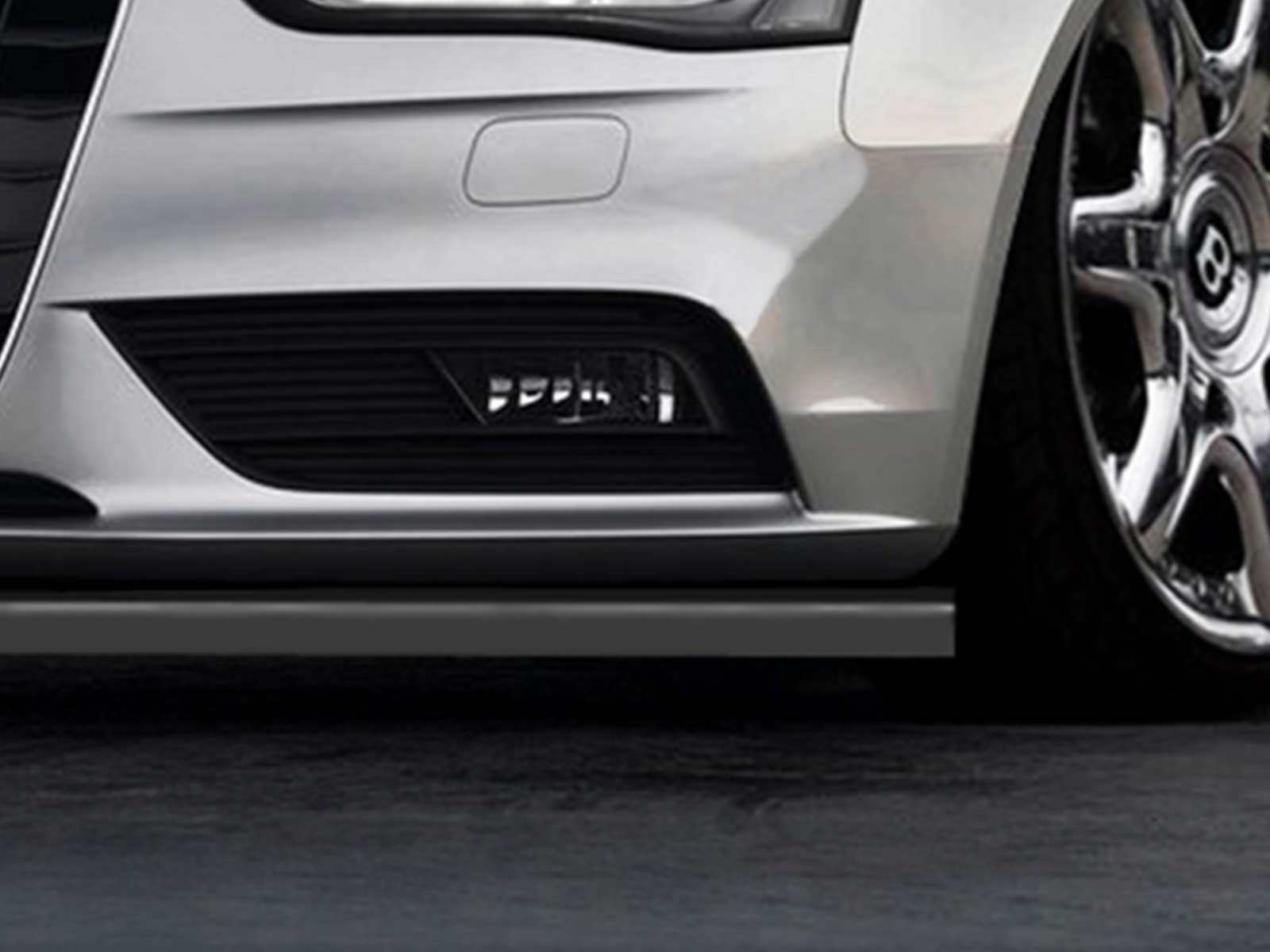 Voorspoiler passend voor Audi A4 B8 Facelift