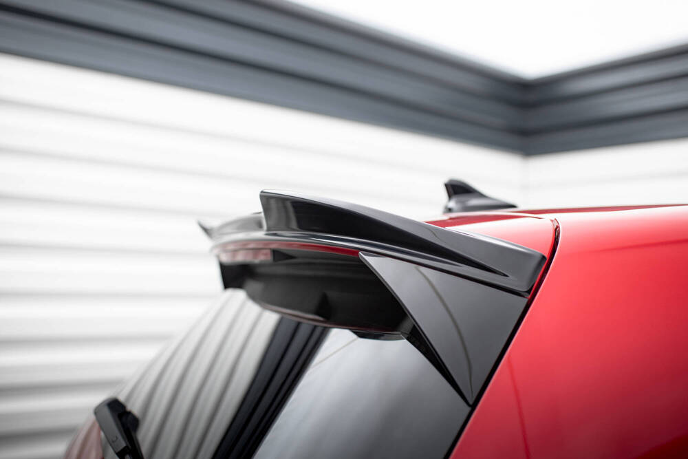 Spoiler passend voor Volkswagen Golf 8 GTI / GTD / GTE / R / R-line Maxton Glans Zwart