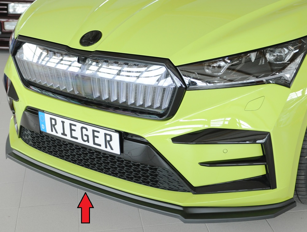 Voorspoiler passend voor Skoda Enyaq iV (NY): 10.20-01.2025