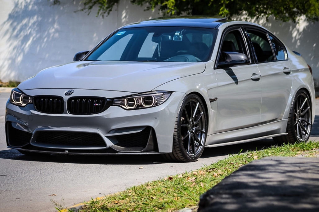 Bodykit passend voor BMW M3 F80 M4 F82 Glans Zwart