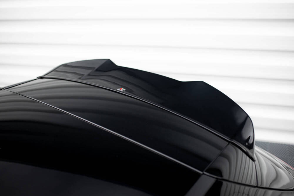 Spoiler passend voor Mercedes A Klasse AMG Pakket / A35 / A45 Maxton Glans Zwart