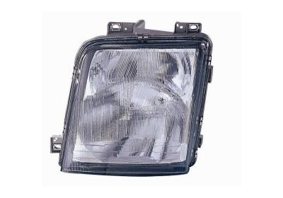 koplamp, H4+H1, elektr verstelb, links VW LT, 1996-2006