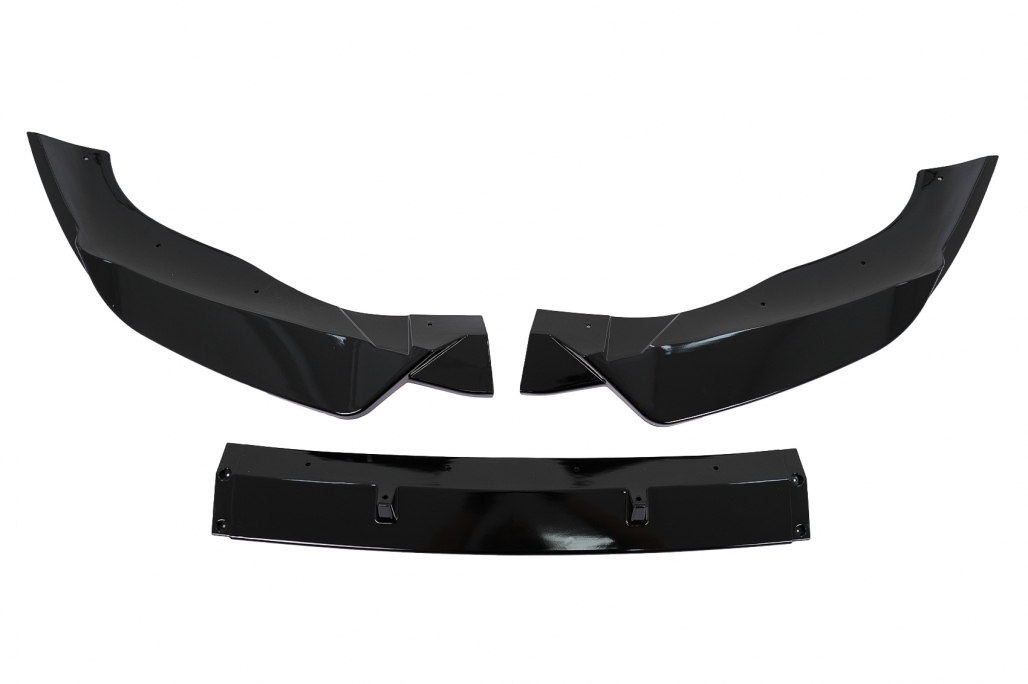Voorspoiler passend voor BMW X3 G01 X4 G02 LCI (2021-Up) M Pakket Glans Zwart