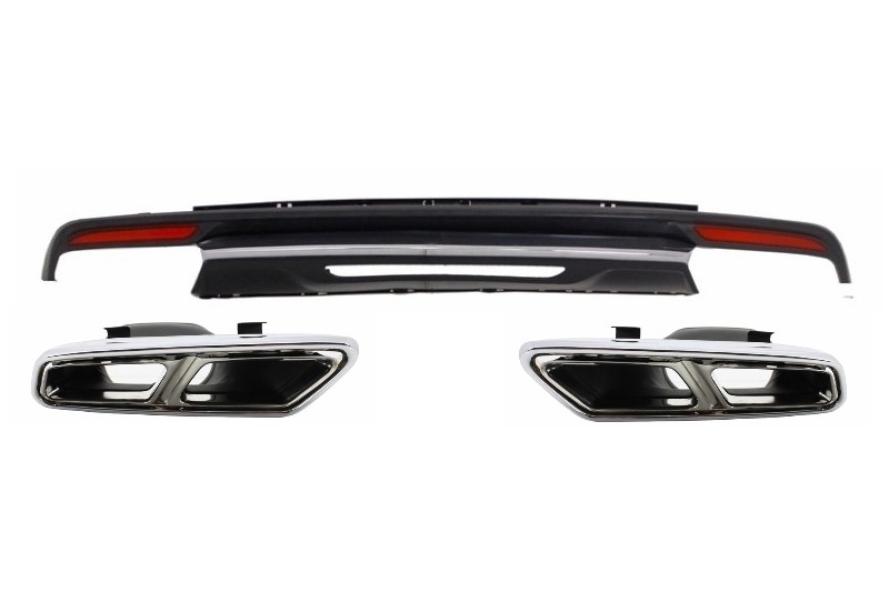 Diffuser passend voor Mercedes S-Klasse W222 AMG S65