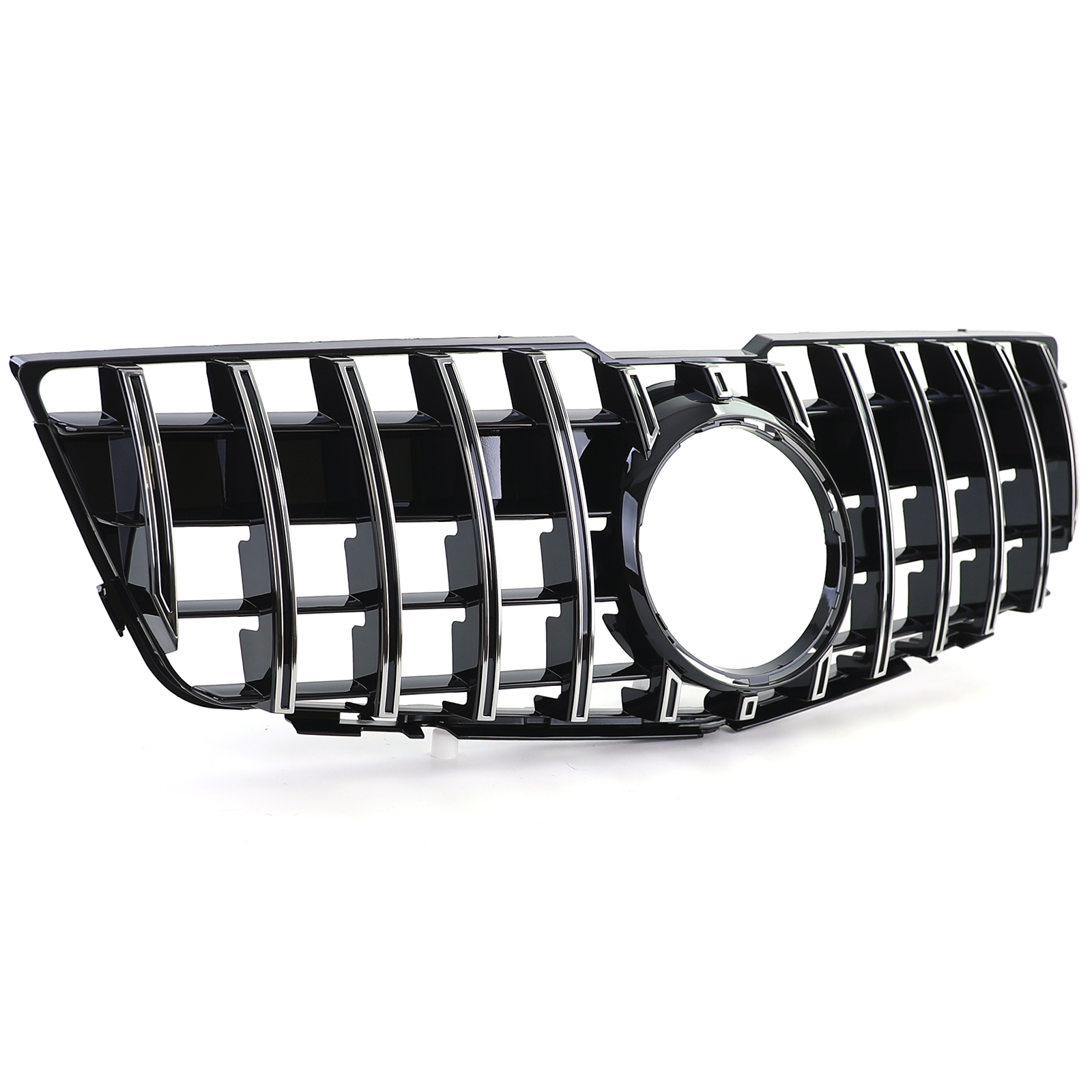 Grill passend voor Mercedes Benz GLK-Class X204 (2008-2012) Zwart Chroom