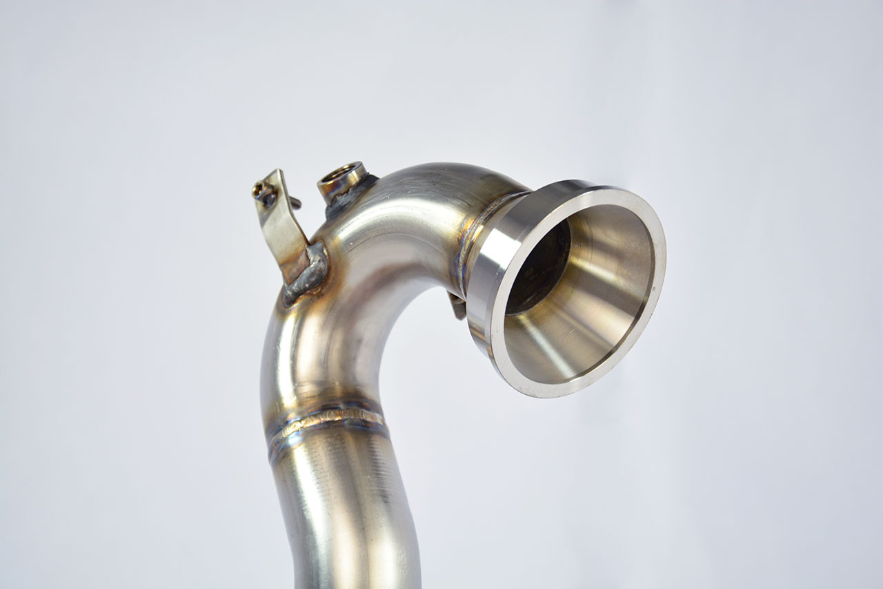 500 ABARTH 1.4T Multiair "Mod. USA" Turbo downpipe kit (Replaces catalytic converter)