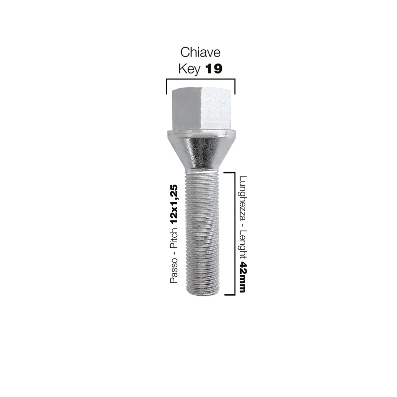 Simoni Racing Aluminium Spoorverbreder Set - 2x16mm(VA) - 2x20mm(AA) (Naaf 58,1mm) inclusief wielbouten -  Fiat diversen