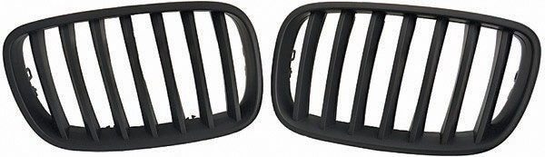 Grill BMW X5 Type E70 bj. 07-10 Zwart