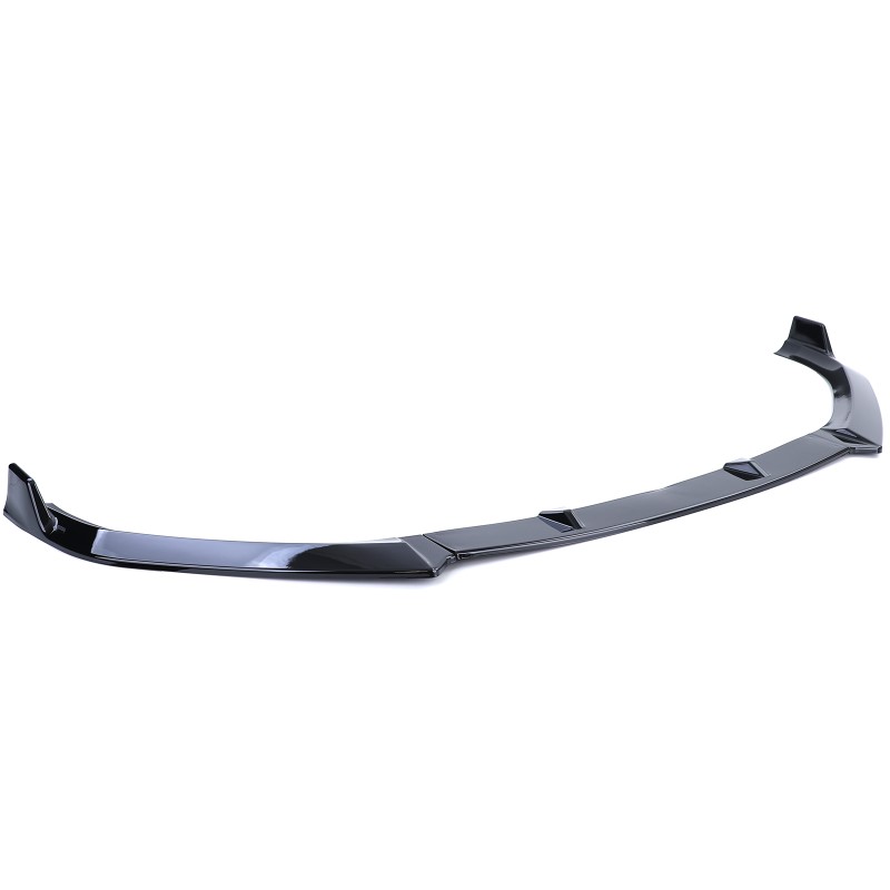Voorspoiler passend voor Audi A5 5F Glans Zwart