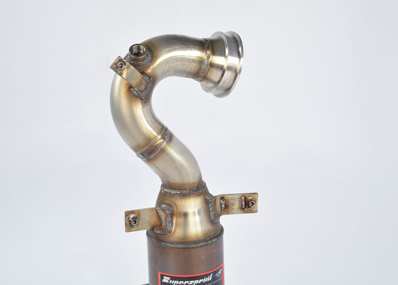 Turbo downpipe kit + Metallic catalytic converter (Automated manual gearbox - MTA)