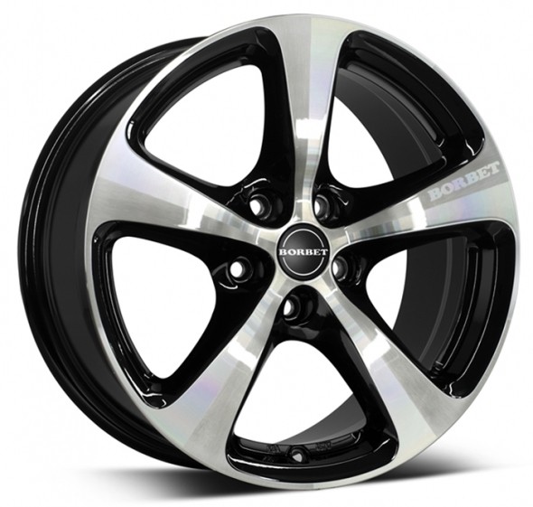 BORBET CC 8.5X18 E45 5x120 Z/P VELGENSET