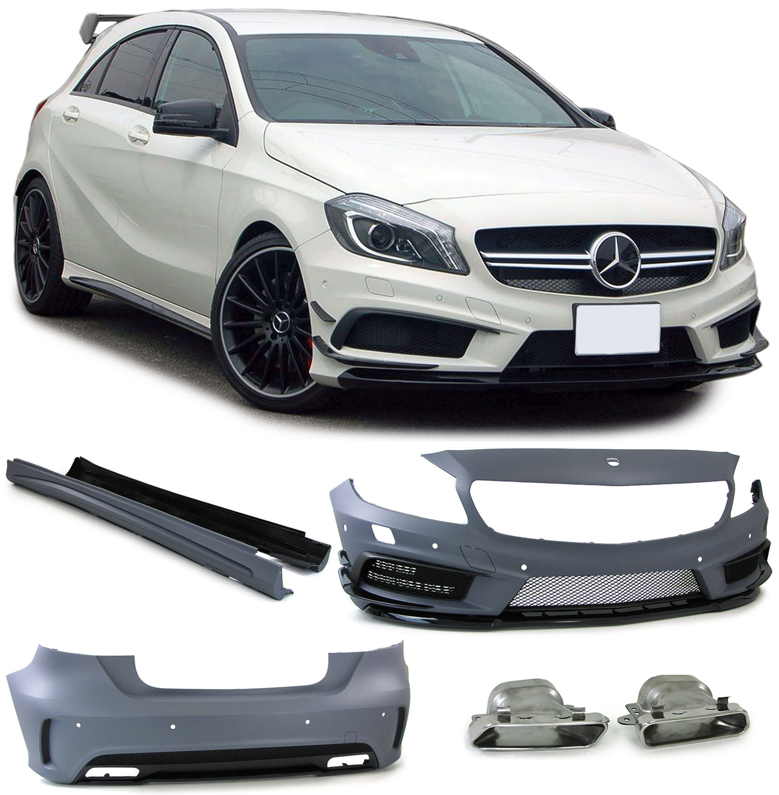 Bodykit Mercedes W176 A45 AMG Edition 1 look