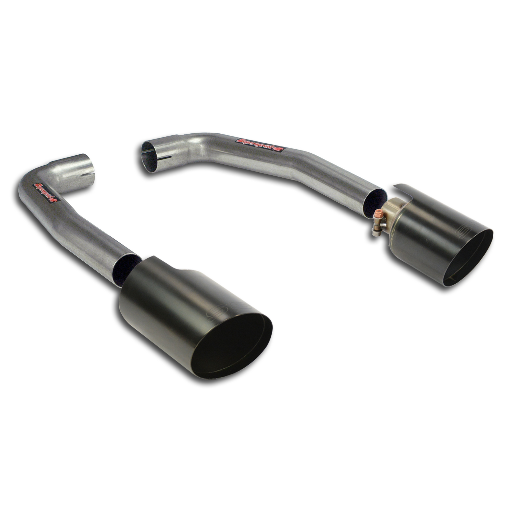 ALFA ROMEO GIULIETTA 1.6 JTDm (120 Hp) 2015 Endpipe kit "Race" Black Right O100 - Left O100