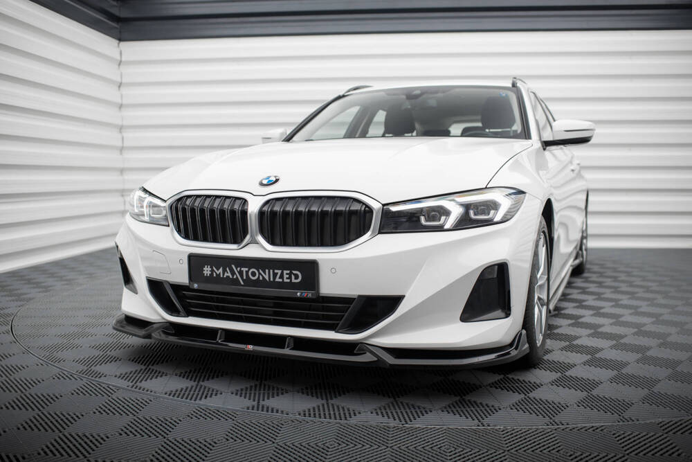 Voorspoiler passend voor BMW 3 Serie M340i G20 G21 Facelift Maxton