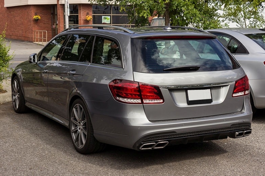 Diffuser passend voor Mercedes E Klasse S212 W212 FL 13-16 E63 Look
