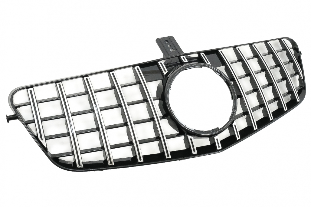 Grill passend voor Mercedes W212 S212 (2008-2013) GT-R Panamericana Design Chroom