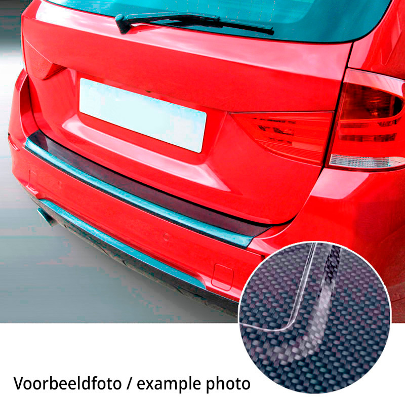 ABS Achterbumper beschermlijst  Volkswagen T-Cross Facelift 2024- Carbon Look