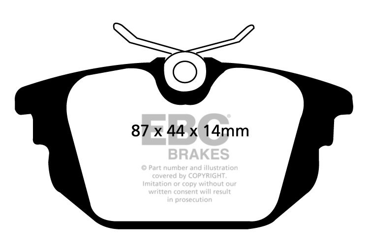 EBC Brakes ALFA ROMEO Alfa 146 2.0 95-2001 Remblokken achterzijd