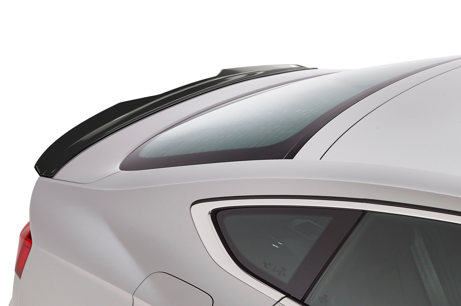 Spoiler passend voor Audi A5 (F5) Sportback CSR glans Zwart