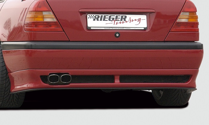 Achterbumper Diffuser passend voor Mercedes W202 tot 06.97 Rieger