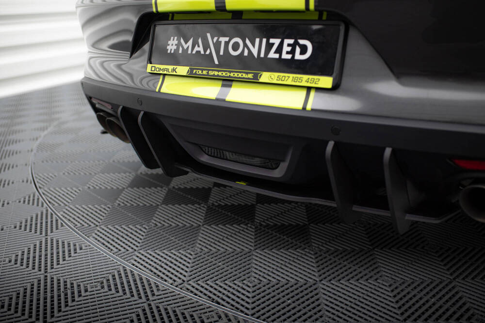 Diffuser Ford Mustang GT MK6 Zwart Street Pro